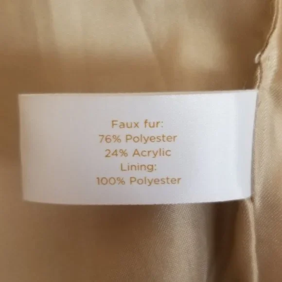 Neutral Faux fur vest - Picture 13 of 16